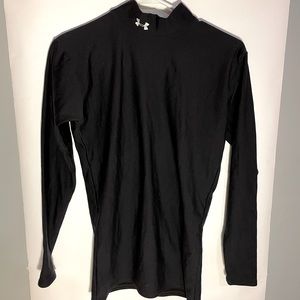 UNDER ARMOUR Ladies Mock Neck Long Sleeve Performance Shirt